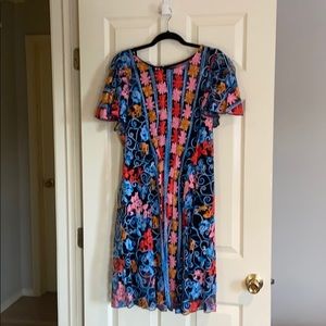 Anthropologie Eva Franco Embroidered Dress